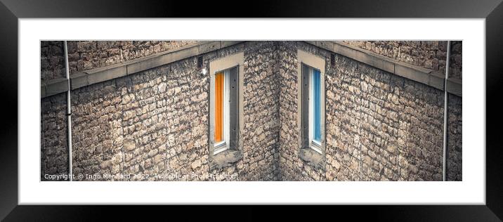 Wrong symmetry Framed Mounted Print by Ingo Menhard