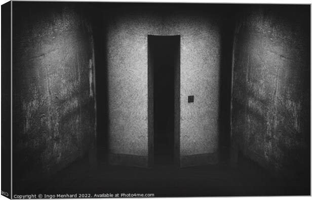 Elevator into the unknown Canvas Print by Ingo Menhard