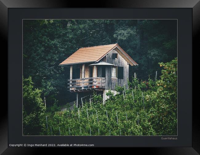 The guerilla cabin Framed Print by Ingo Menhard