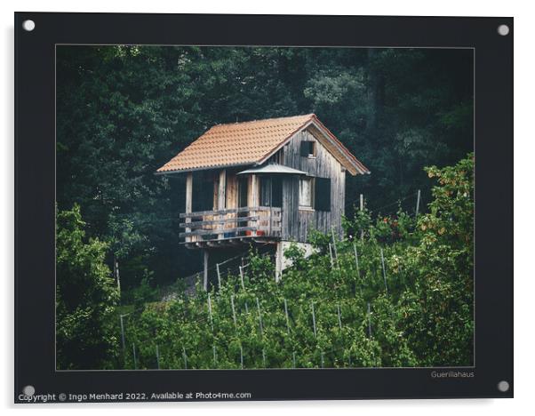 The guerilla cabin Acrylic by Ingo Menhard
