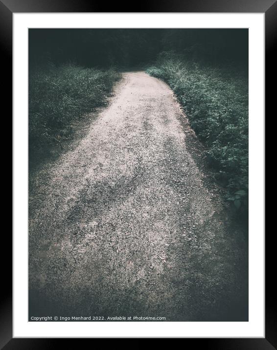 The long way Framed Mounted Print by Ingo Menhard