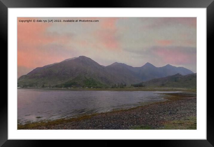 5 SISTERS -kintail-scotland    Framed Mounted Print by dale rys (LP)
