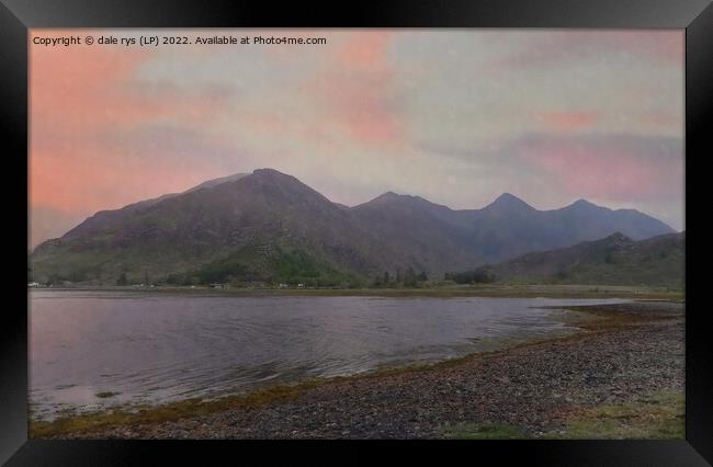5 SISTERS -kintail-scotland    Framed Print by dale rys (LP)