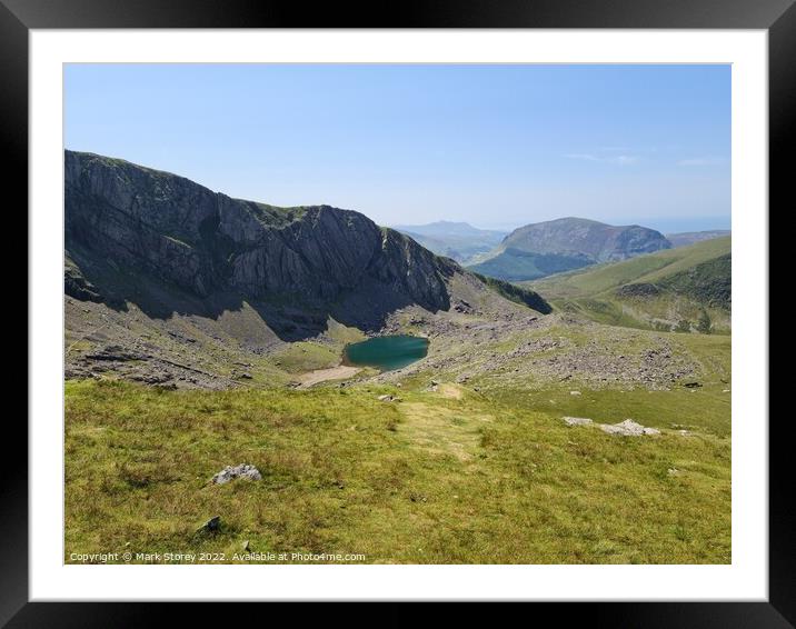 Snowdonia spectacular  Framed Mounted Print by Mark Storey