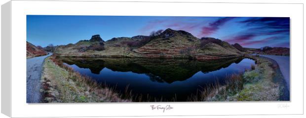 The Fairy Glen, Skye, Scotland Panoramic Canvas Print by JC studios LRPS ARPS