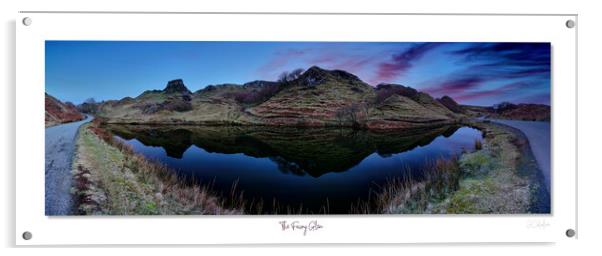 The Fairy Glen, Skye, Scotland Panoramic Acrylic by JC studios LRPS ARPS