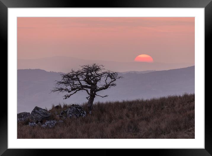 Snowdonia sunrise Framed Mounted Print by Rory Trappe