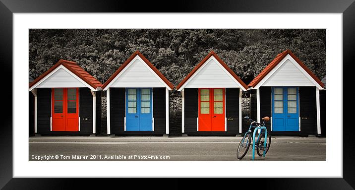 Home from Home Framed Mounted Print by Tom Maslen