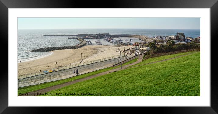 Lyme Regis Early Morning Framed Mounted Print by Peter F Hunt