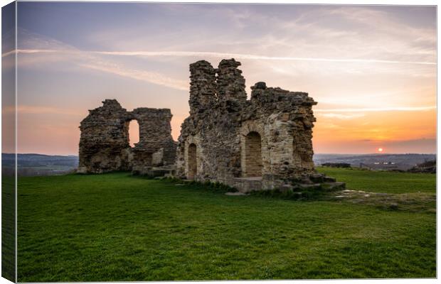 sandal castle Canvas Print by Jason Thompson