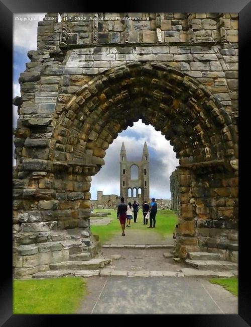 st. andrews cathedral  saint andrews Framed Print by dale rys (LP)