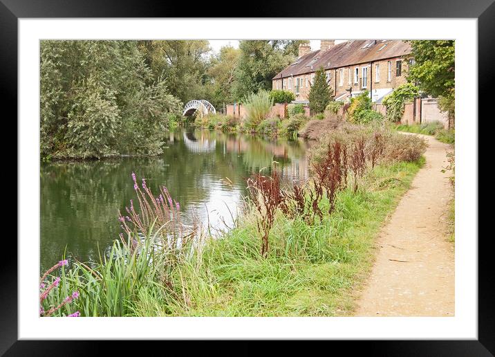 Tranquil Scene Close to City Centre  Framed Mounted Print by Joyce Storey