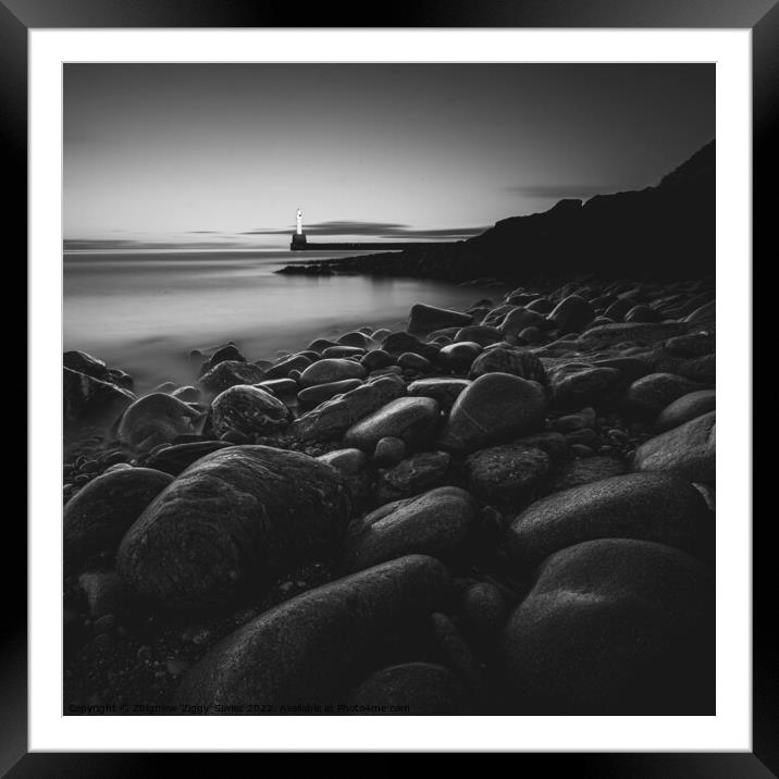 Light and dark Framed Mounted Print by Zbigniew 'Ziggy' Siwiec