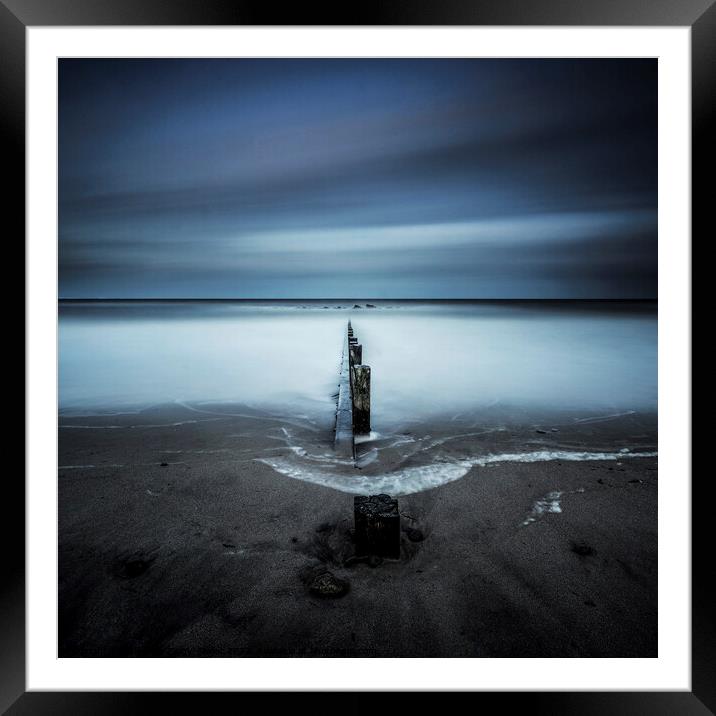 Sea of calm Framed Mounted Print by Zbigniew 'Ziggy' Siwiec