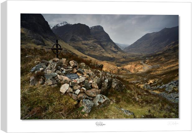 Ralston Glencoe Scotland Highlands Canvas Print by JC studios LRPS ARPS