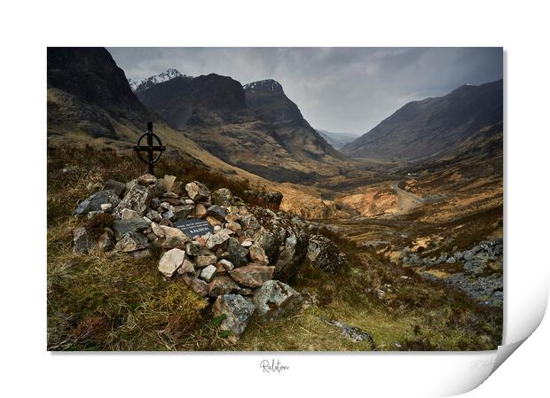 Ralston Glencoe Scotland Highlands Print by JC studios LRPS ARPS