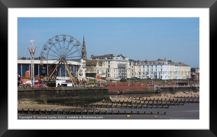 Bridlington Framed Mounted Print by Victoria Copley