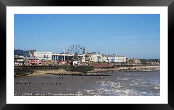 Bridlington Framed Mounted Print by Victoria Copley