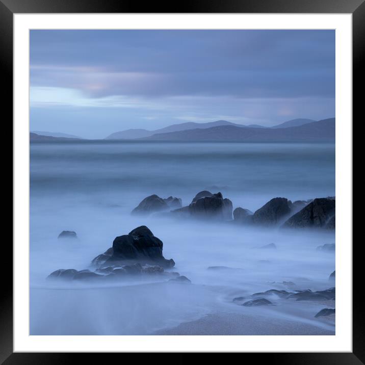 Outer Hebrides Coastal Scene Framed Mounted Print by Phil Durkin DPAGB BPE4