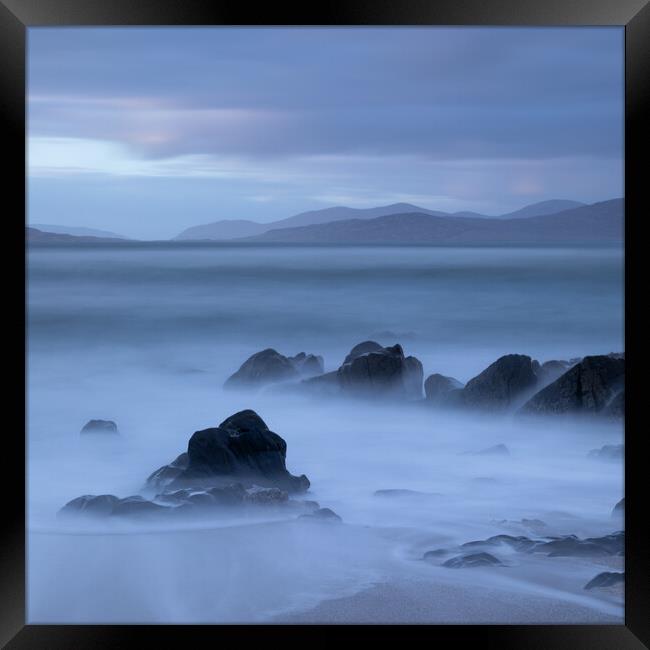 Outer Hebrides Coastal Scene Framed Print by Phil Durkin DPAGB BPE4