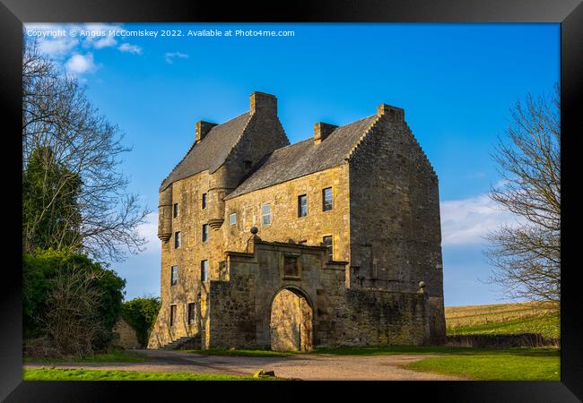 Midhope Castle, West Lothian, Scotland Framed Print by Angus McComiskey