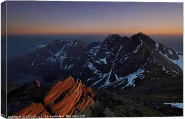 Scotlands mountain. Canvas Print by Scotland's Scenery