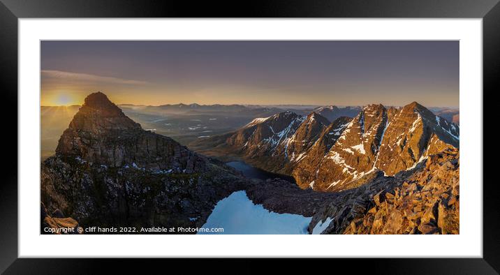 Outdoor stonerock Framed Mounted Print by Scotland's Scenery