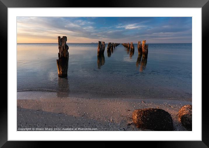 Sunset at the Dell Framed Mounted Print by Shaun Sharp