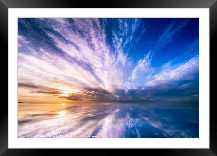 Day and Night Framed Mounted Print by Shaun Sharp