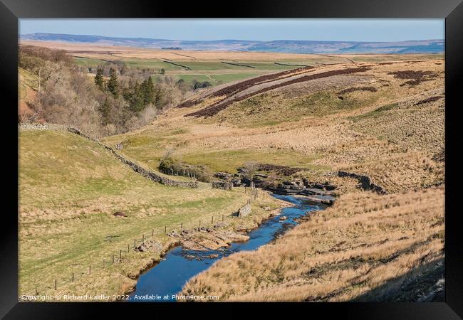 Trough Heads, Teesdale Framed Print by Richard Laidler
