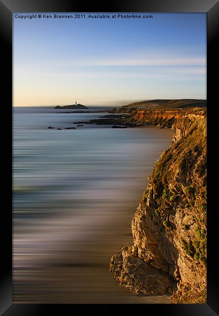 Gwithian Beach Framed Print by Oxon Images