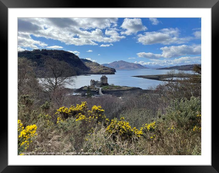 Eilean Donan Castle , the Highlands of Scotland  Framed Mounted Print by Photogold Prints