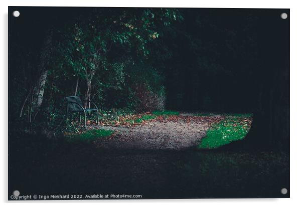 Last bench light Acrylic by Ingo Menhard