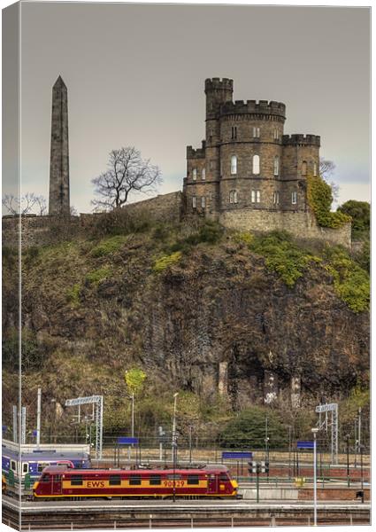 Jails, Obelisks and Trains Canvas Print by Tom Gomez