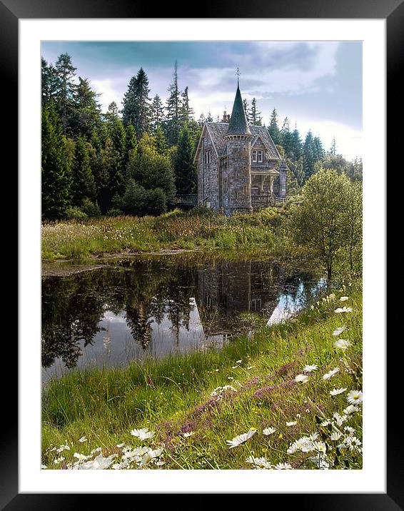 Gate Lodge of Ardverikie Estate Framed Mounted Print by Aj’s Images