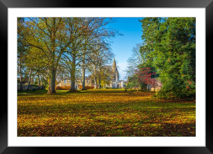 Buckminster near Melton Mowbray. Framed Mounted Print by Bill Allsopp