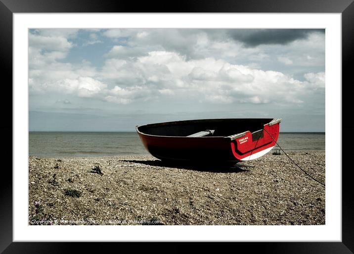 Thelma, Dunwich Framed Mounted Print by Phil Rhodes