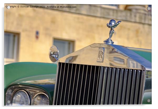 Rolls Royce Roya Crescent Bath Acrylic by Duncan Savidge