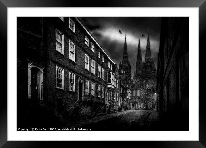 Gothic Cathedral  Framed Mounted Print by Kevin Ford