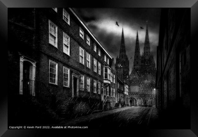 Gothic Cathedral  Framed Print by Kevin Ford