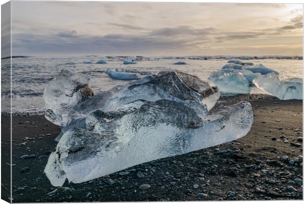 Big Iceberg. Canvas Print by Hörður Vilhjálmsson