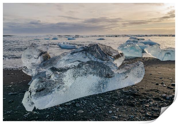 Big Iceberg. Print by Hörður Vilhjálmsson