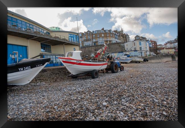 Cromer Seafront Framed Print by Chris Yaxley