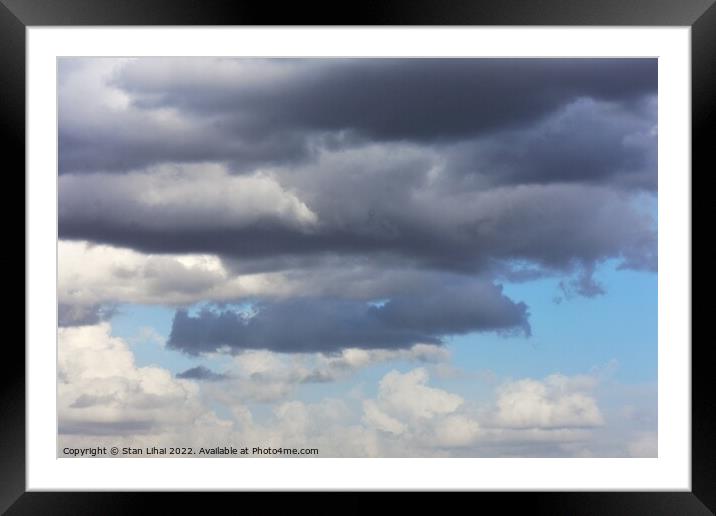 Sky cloud Framed Mounted Print by Stan Lihai