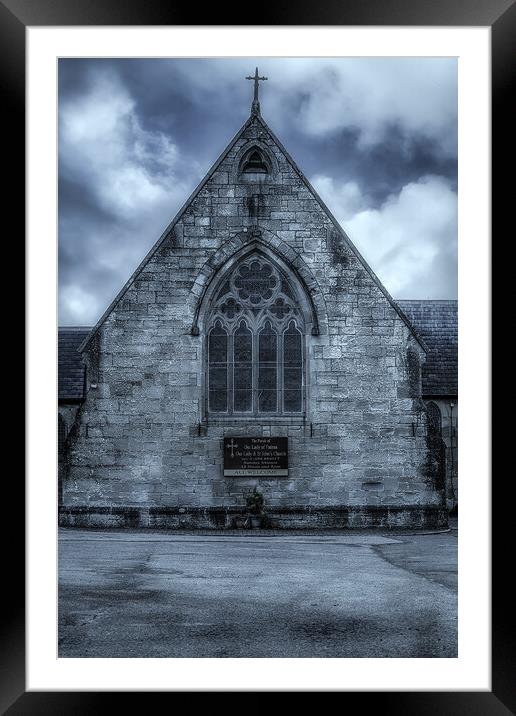 St Johns Church Kirkmuirhill Framed Mounted Print by Duncan Loraine