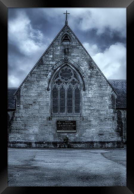 St Johns Church Kirkmuirhill Framed Print by Duncan Loraine