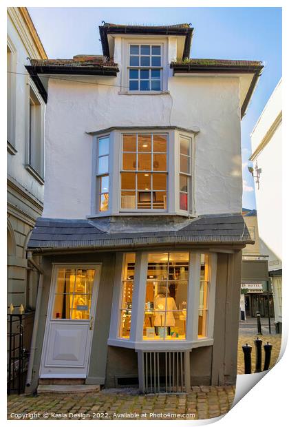 Crooked House, Windsor, England Print by Kasia Design