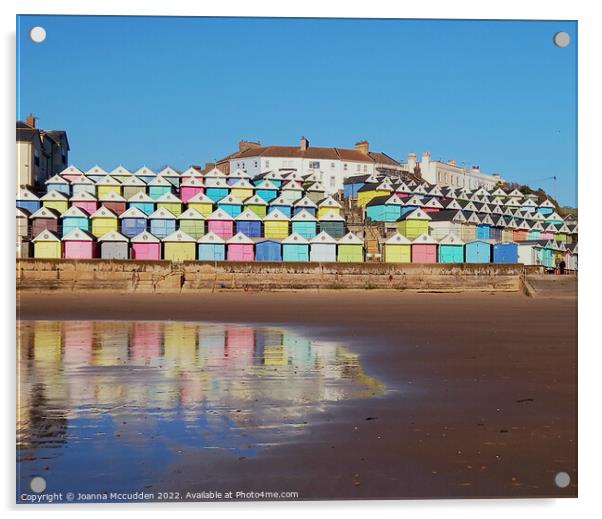 Walton on the Naze - Beach Photography Acrylic by Joanna McCudden
