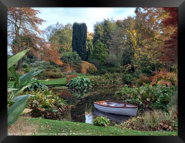 Beth Chatto Gardens - Elmstead - Colchester Framed Print by Joanna McCudden