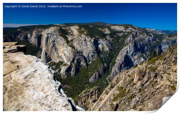 Yosemite, California Print by Derek Daniel
